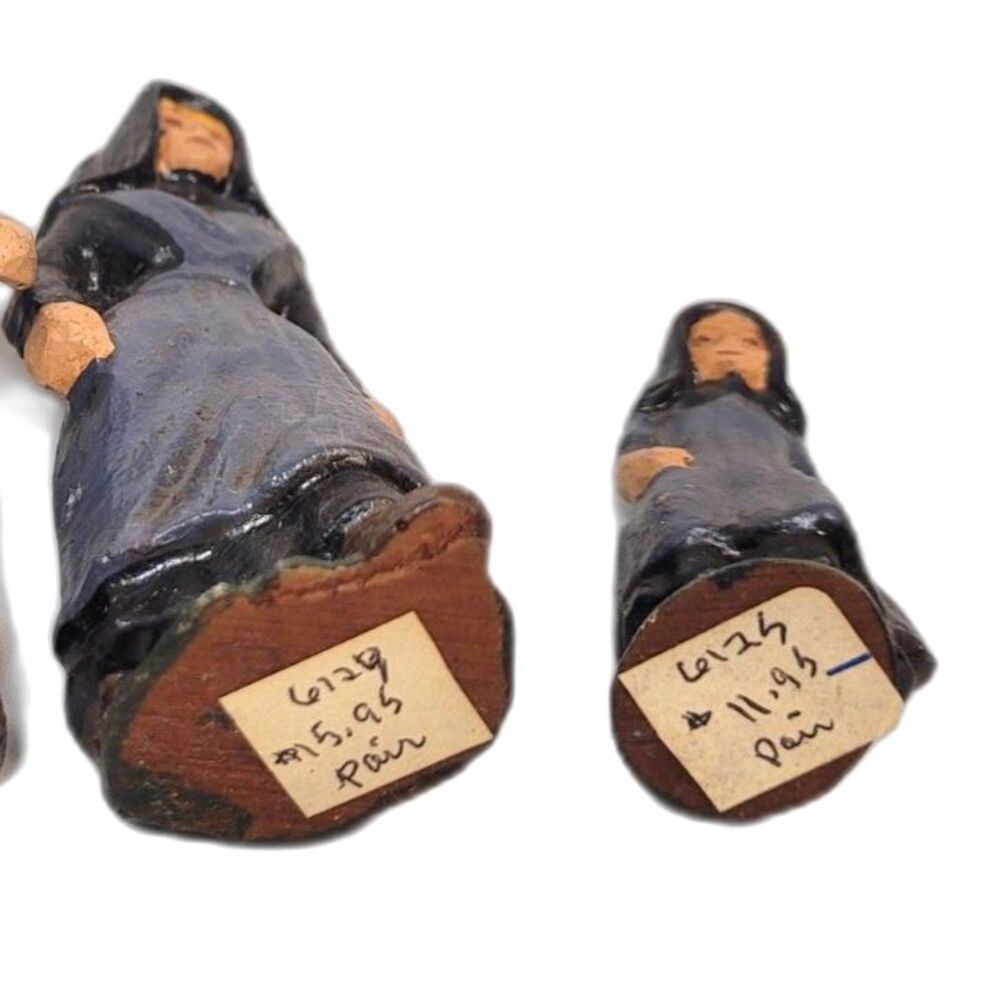 NWT Vintage Amish Handpainted Iron Figurines - 4 pc lot - Family figures NEW - Picture 8 of 9